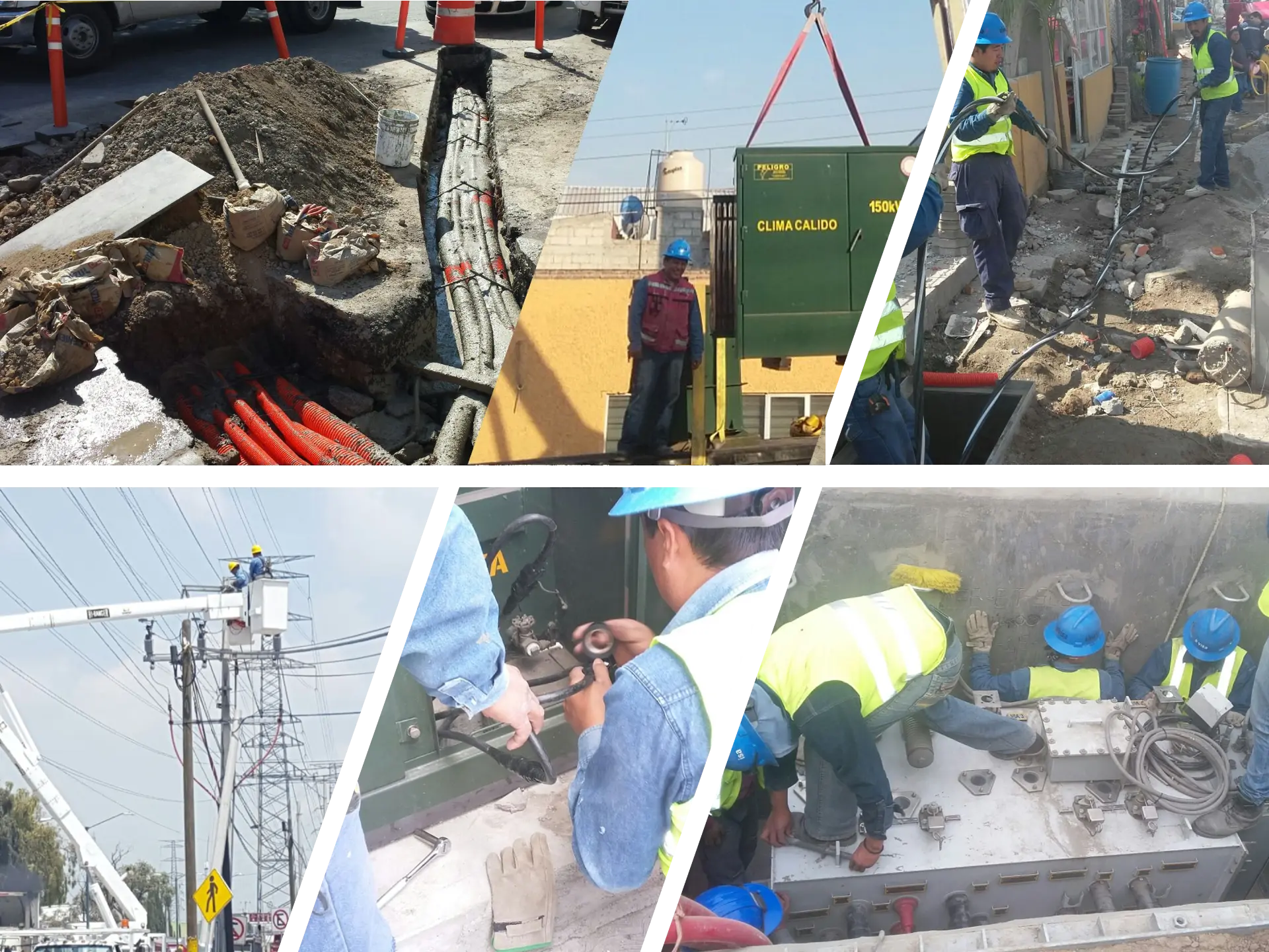 Conversión de red aérea a subterránea, Tepotzotlán